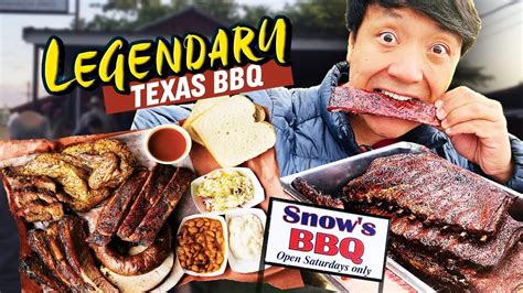 I Woke up at 3am  Waited 4 HOURS For this LEGENDARY TEXAS BBQ  Eat This Before You Die Snows BBQ