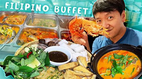 Texas CHEAP EATS All You Can Eat FILIPINO BUFFET in Houston Texas 100 Foods to Eat Before You Die