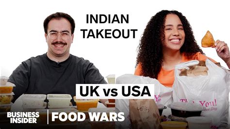 US vs UK Indian Takeout  Food Wars  Insider Food