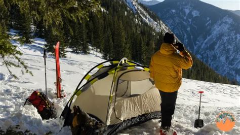 Solo Winter Camping With Only the Essentials